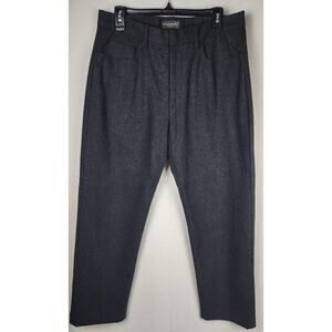 Banana Republic Wool Pants Men's 34 R Stretch dark academia corpcore business,